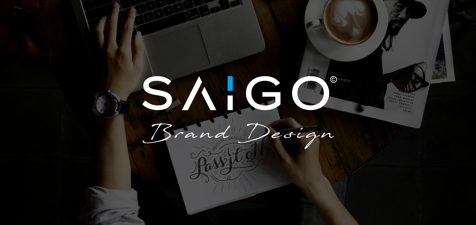 Saigo Logo Design By Subluma